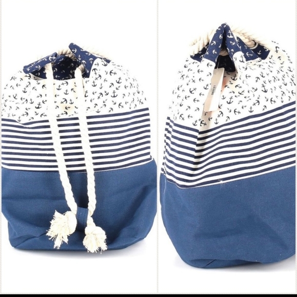 Nautical bucket bag - Picture 5 of 9